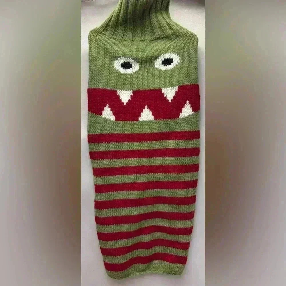 Little Monster Dog Sweater Chilly Dog Hand Knit Wool